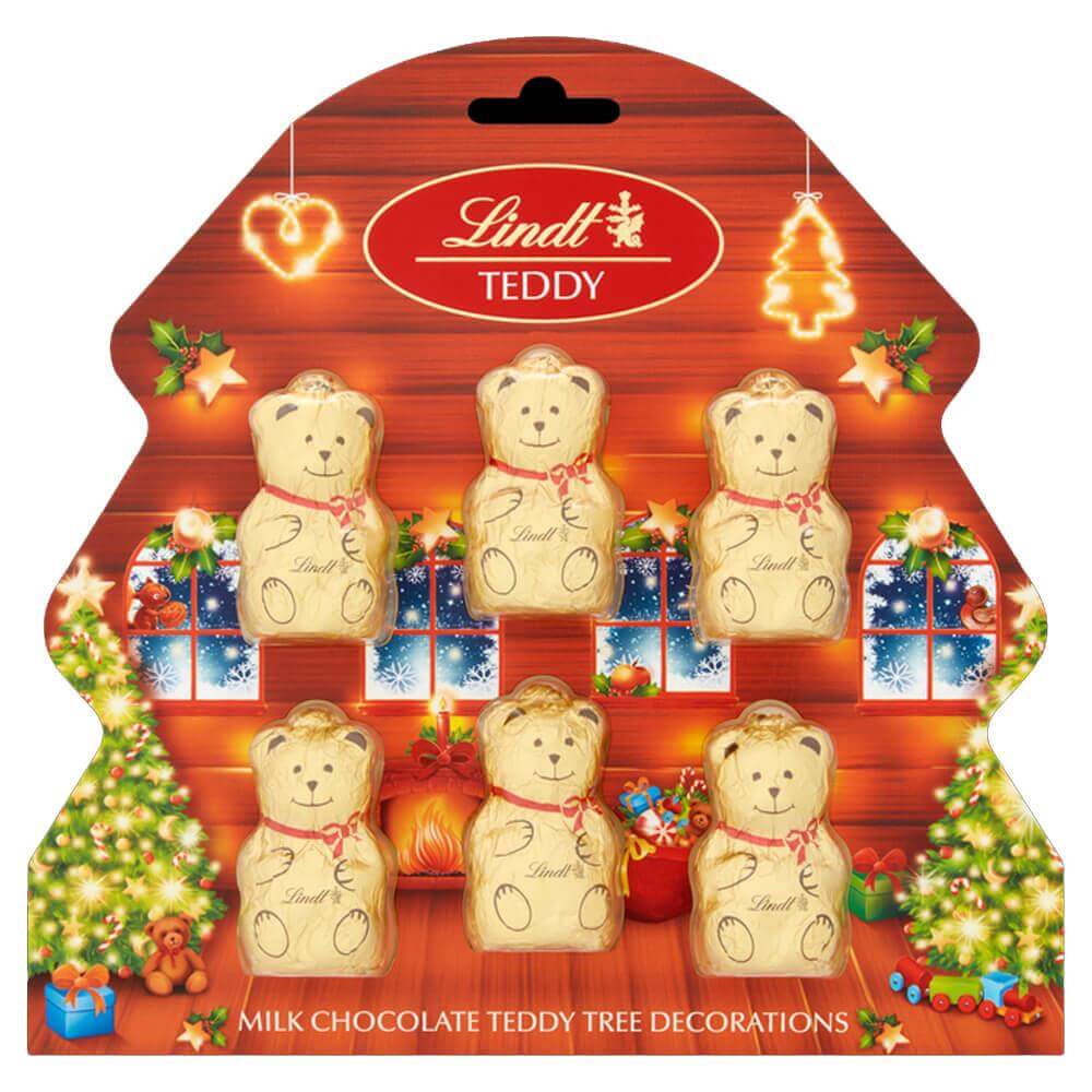 Lindt Gold Teddy Tree Decorations 60g